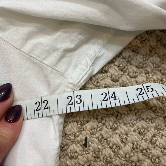 Ladies Pearly Vine Brand Stretch Button Down Blouse with Collar & Cuff Detail XL - Picture 12 of 14